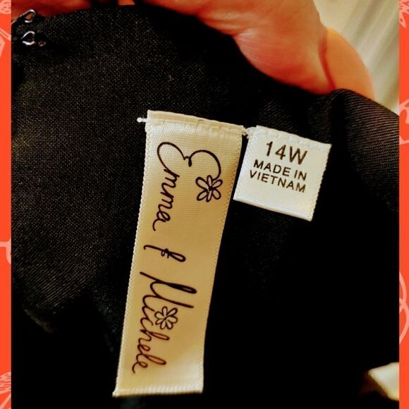 Women's Sleeveless Dress by Emma & Michele Size 14W EUC - Picture 6 of 9